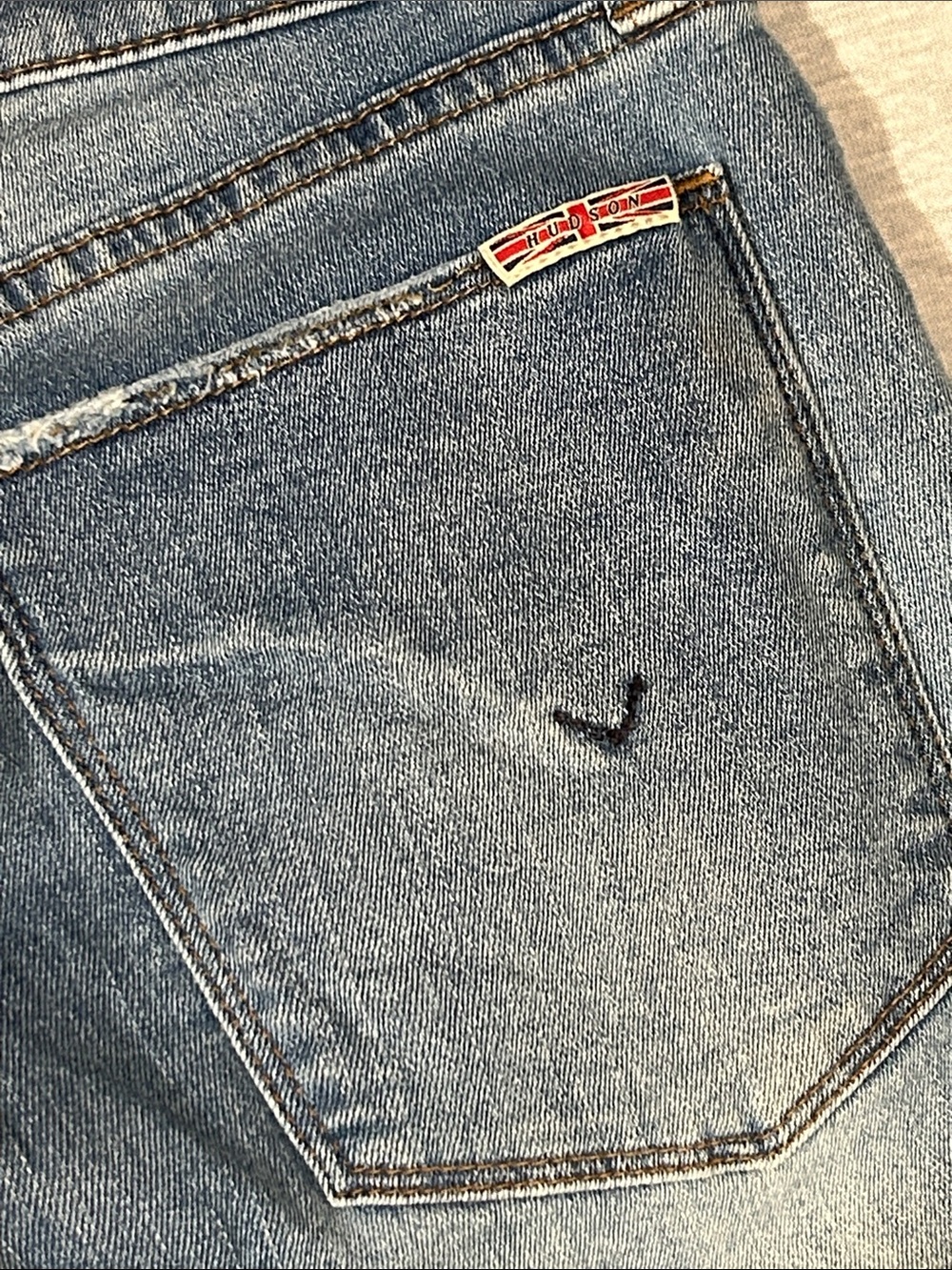 Hudson Distressed Women's Jeans - Light Blue Sz 29 - Picture 9 of 9